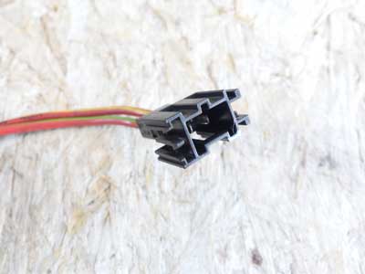 Mercedes Black 2 Pin 2 Wire Female Connector 03754513282